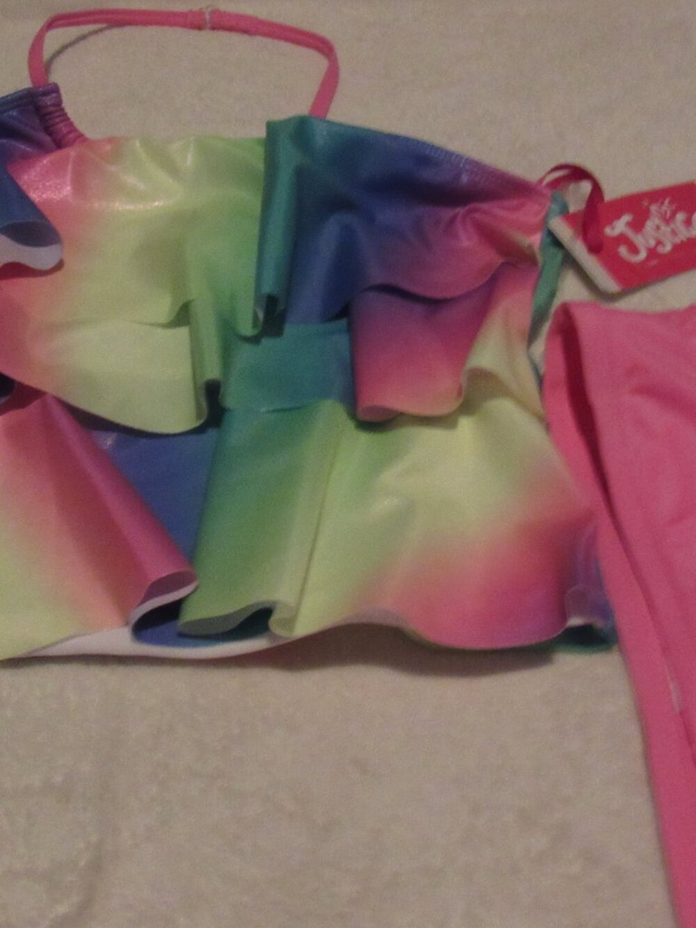 Justice Mult Color Tankini Size Medium, Large, & XL NWT